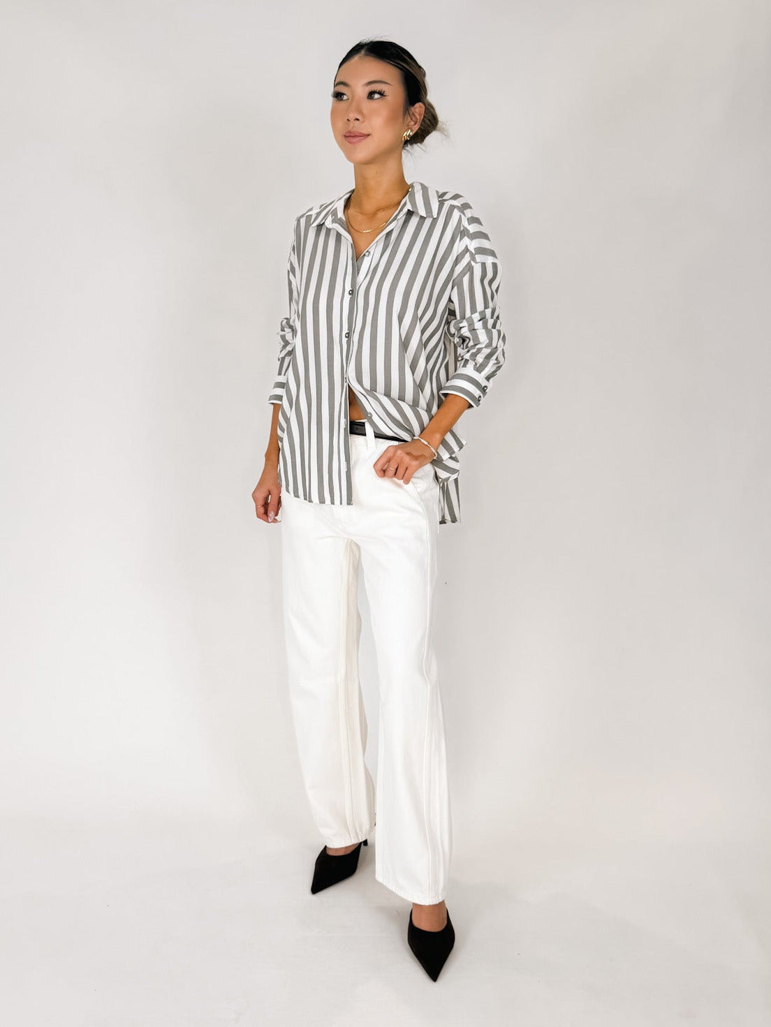 Splendid Ella Stripe Button Down