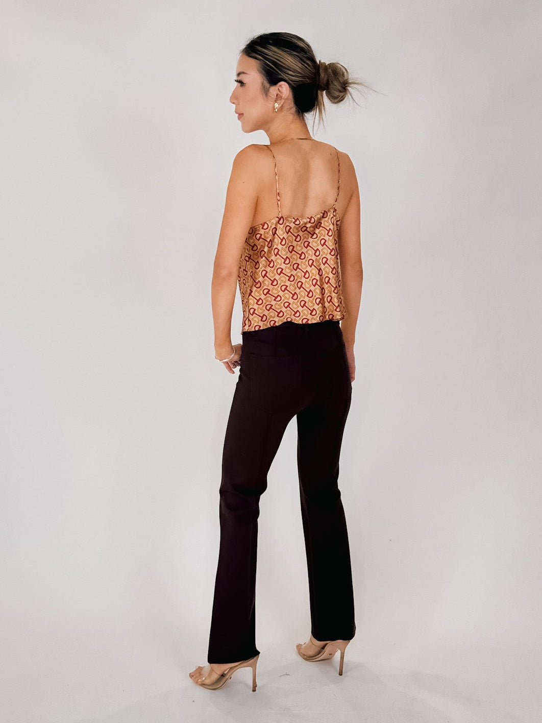 L'Agence Calista Horse Bit Trim Cowl Cami