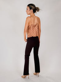 L'Agence Calista Horse Bit Trim Cowl Cami