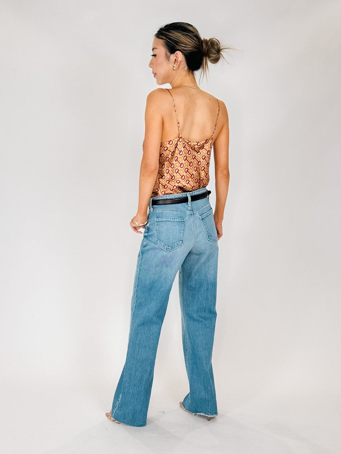 L'Agence Calista Horse Bit Trim Cowl Cami