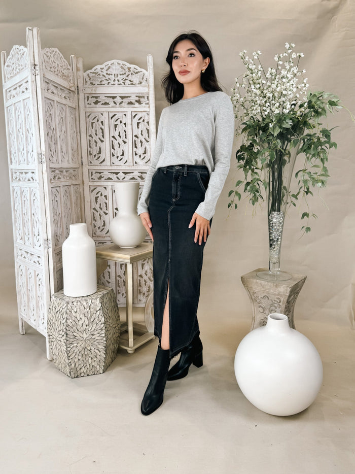 Rails Cotton Cashmere Long Sleeve Tee