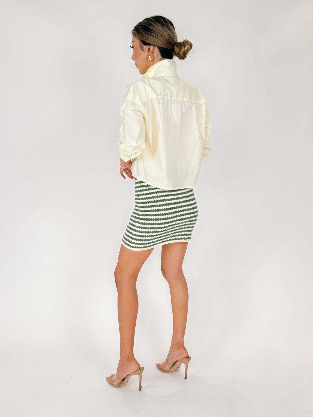 KIVARI Corinne Knit Mini Skirt