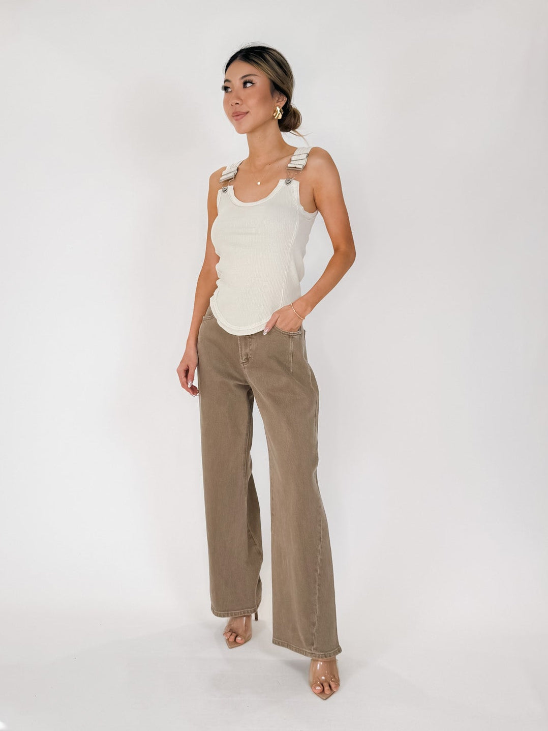 Free People Jamie Buckle Tank