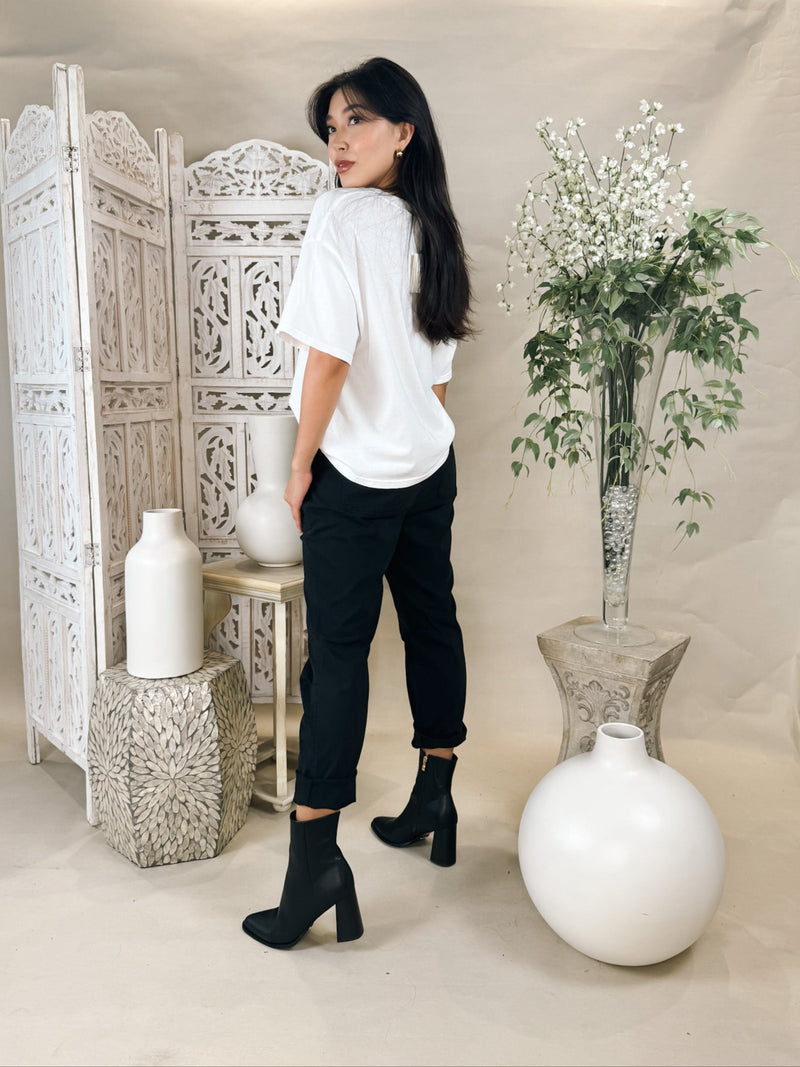 Bella Dahl Beau Darted Knee Utility Trouser