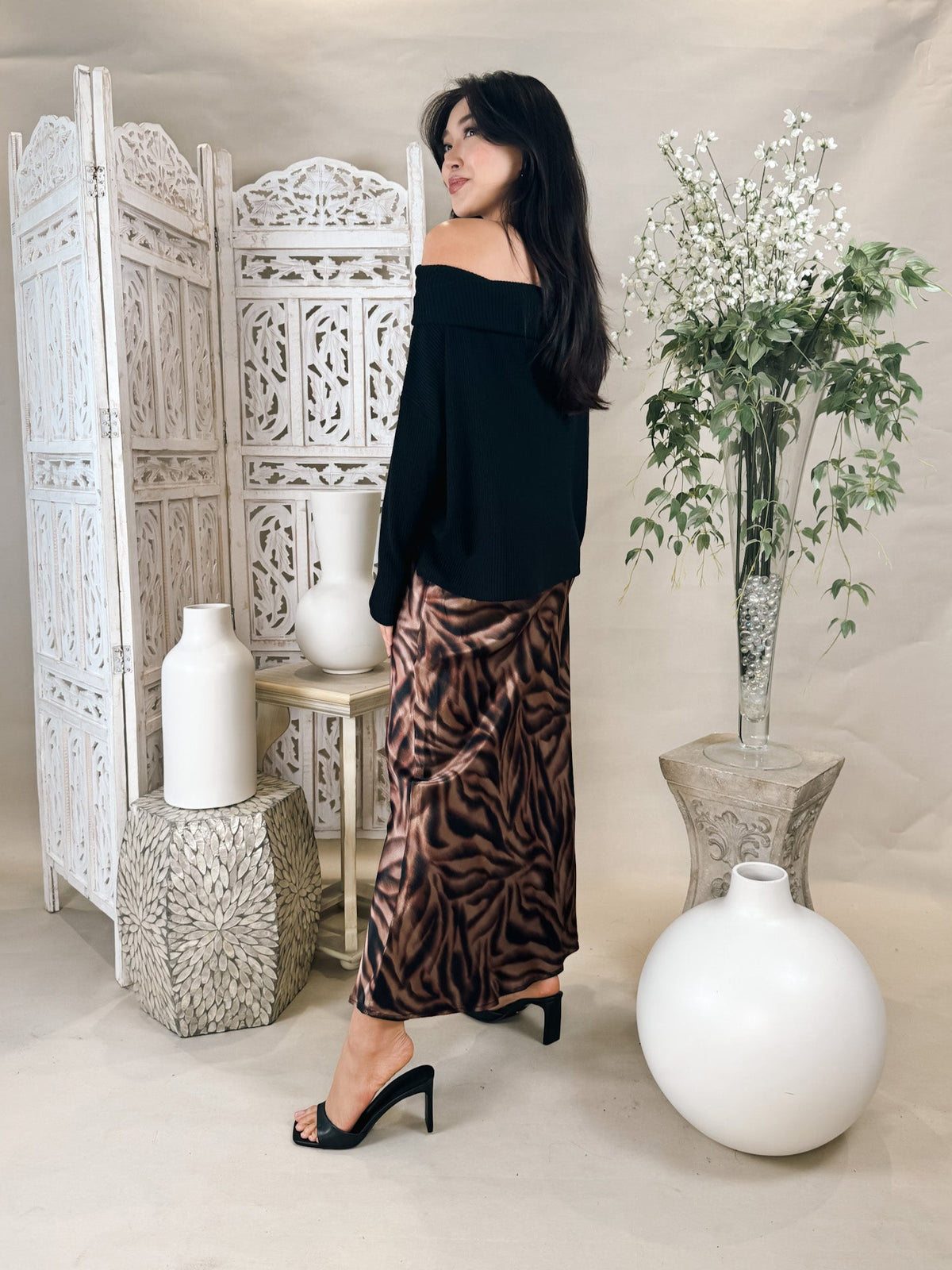 Bella Dahl Maxi Bias Skirt
