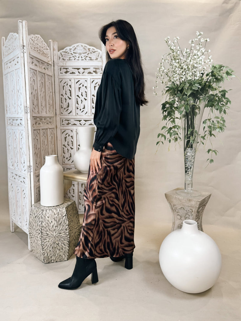 Bella Dahl Maxi Bias Skirt