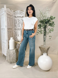 Pistola Penny Utility Rise Rise Wide Leg