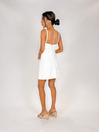 Dress To Embroidered Strap Mini Dress