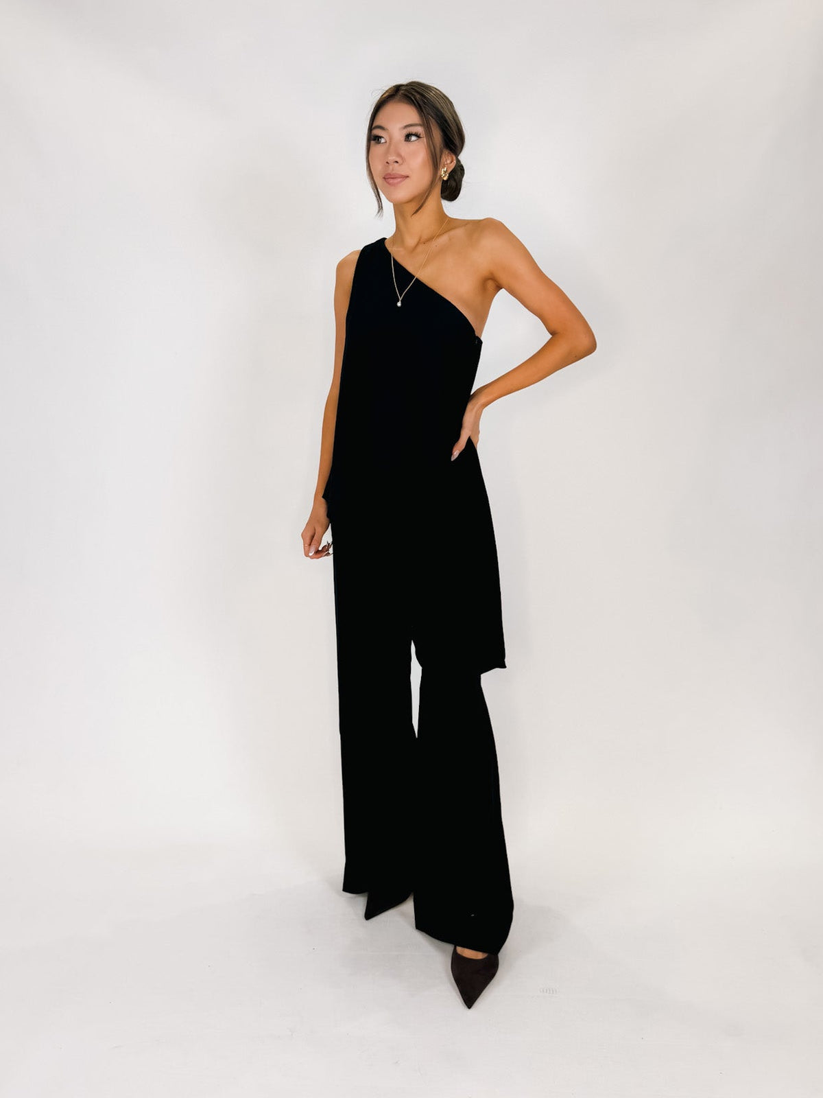 Dress To One Shoulder Jumpsuit