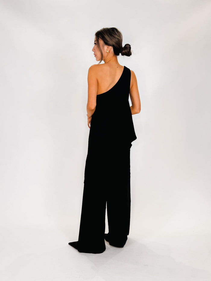 Dress To One Shoulder Jumpsuit