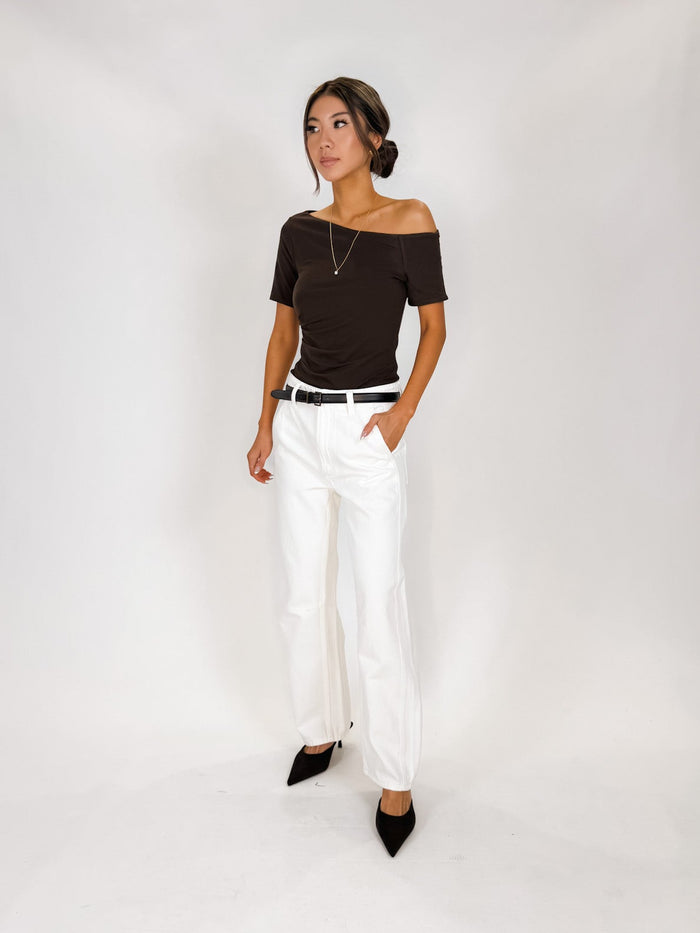 Pistola Beau Seamed Crescent Leg