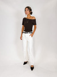 Pistola Beau Seamed Crescent Leg