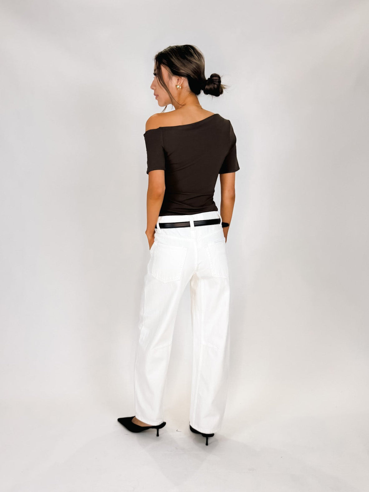 Pistola Beau Seamed Crescent Leg