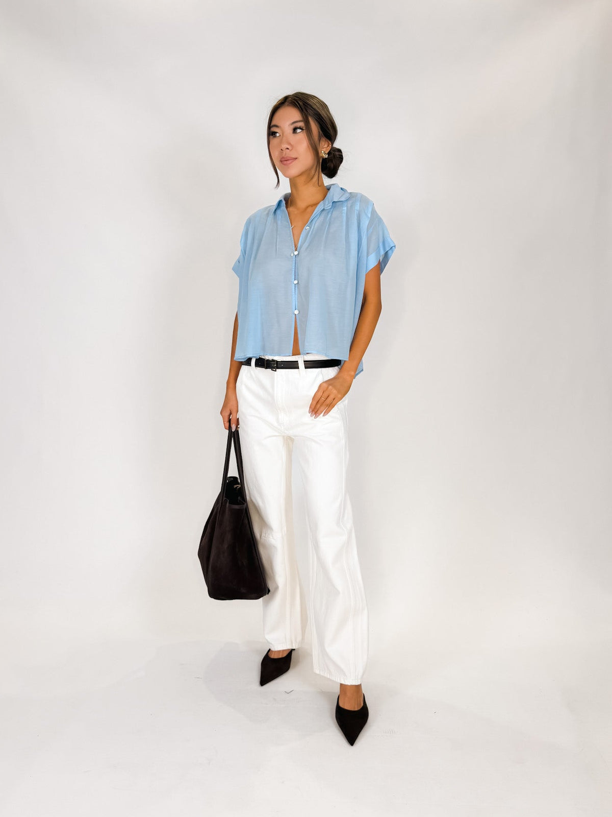 Pistola Beau Seamed Crescent Leg