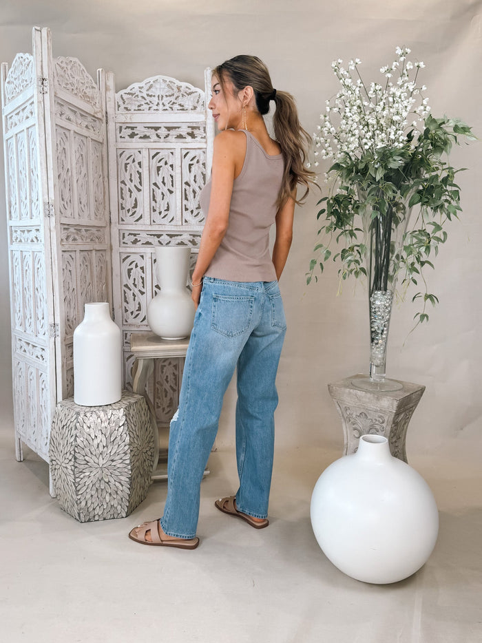 L'Agence L/R Slouch Straight Jean