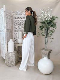 L'Agence Kumi Cropped Fitted Jacket
