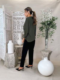 L'Agence Marlene 3/4 Sleeve Blouse