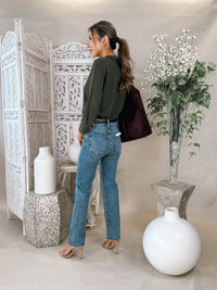 L'Agence Marlene 3/4 Sleeve Blouse