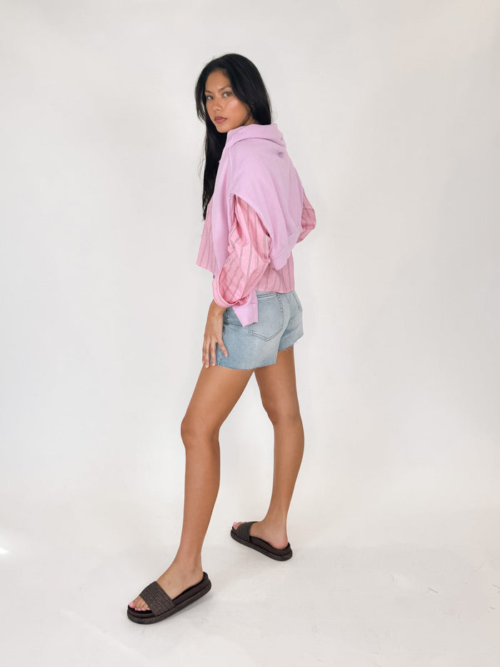 perfectwhitetee Naomi L/S Poplin Button Down