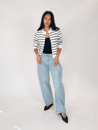 aligrace Tilt Barrel Jean