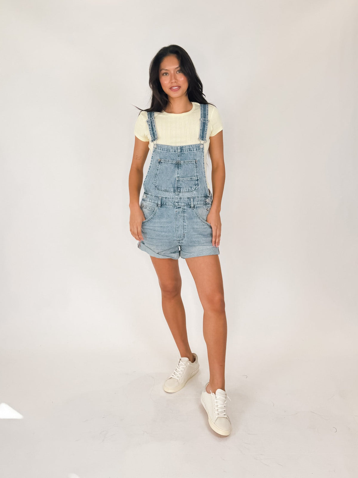 Free People Wait A Minute Baby Tee