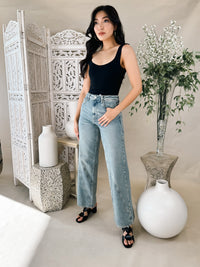 Rails Getty Twist Seam Wide Leg Jean