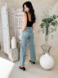 Rails Getty Twist Seam Wide Leg Jean