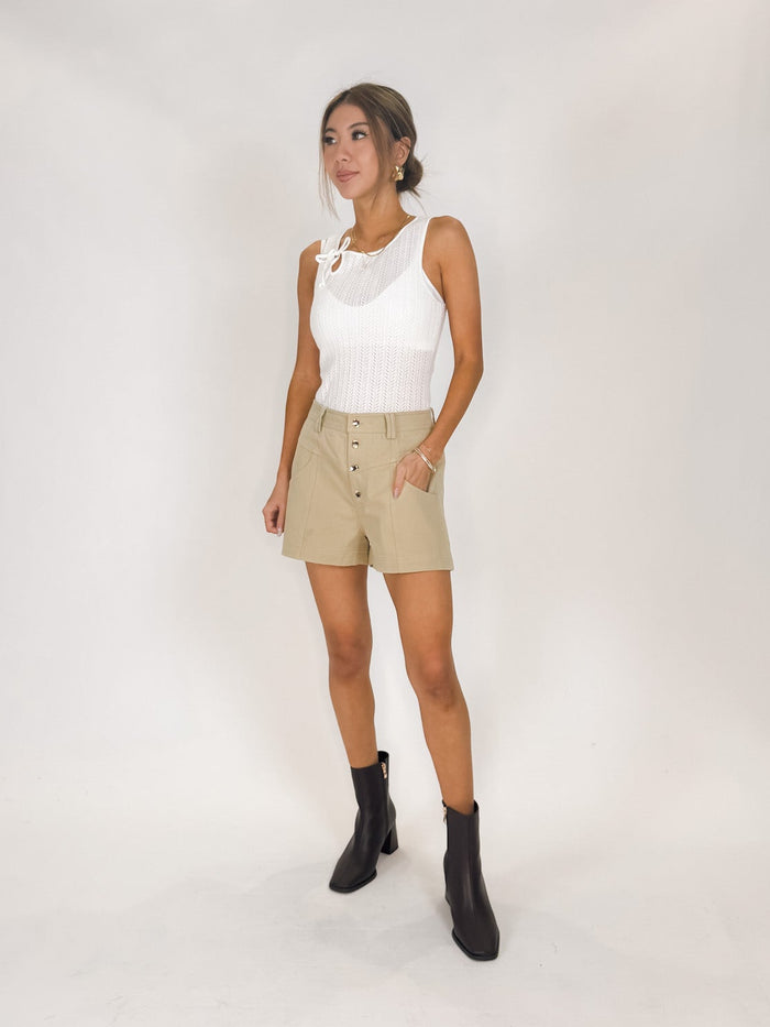Karina Grimaldi Eria Denim Short