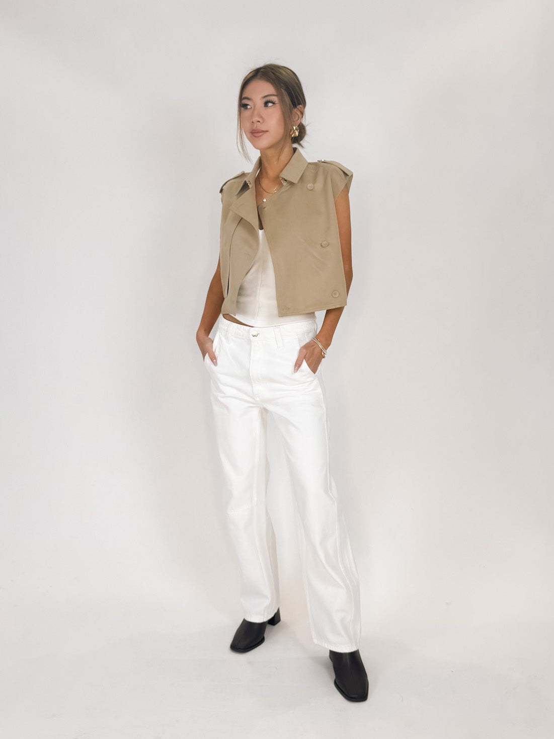 Pistola Beau Seamed Crescent Leg