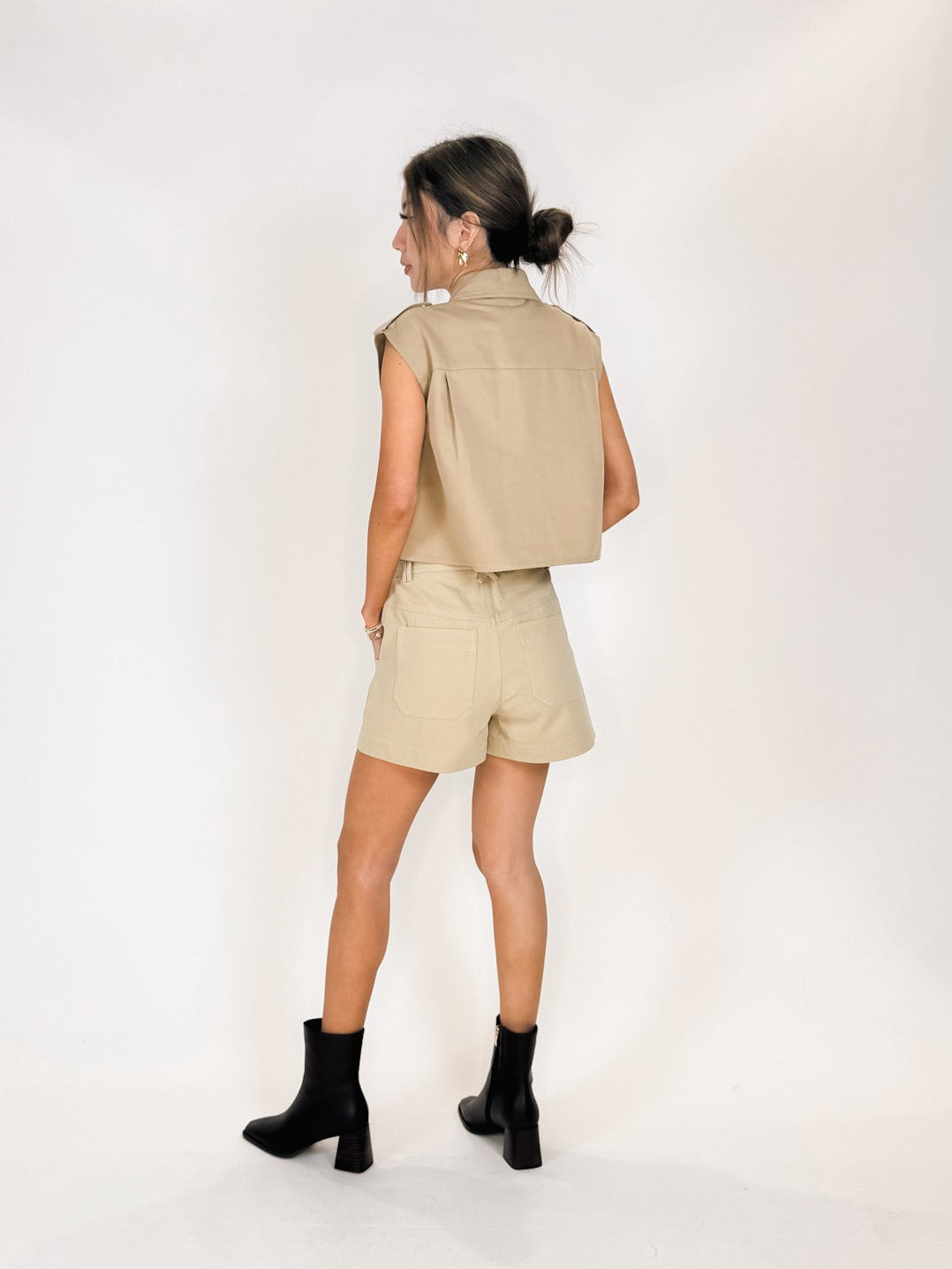 Karina Grimaldi Sola Trench Vest
