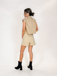 Karina Grimaldi Sola Trench Vest