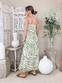 Pistola Bianca Smocked Bodice Dress