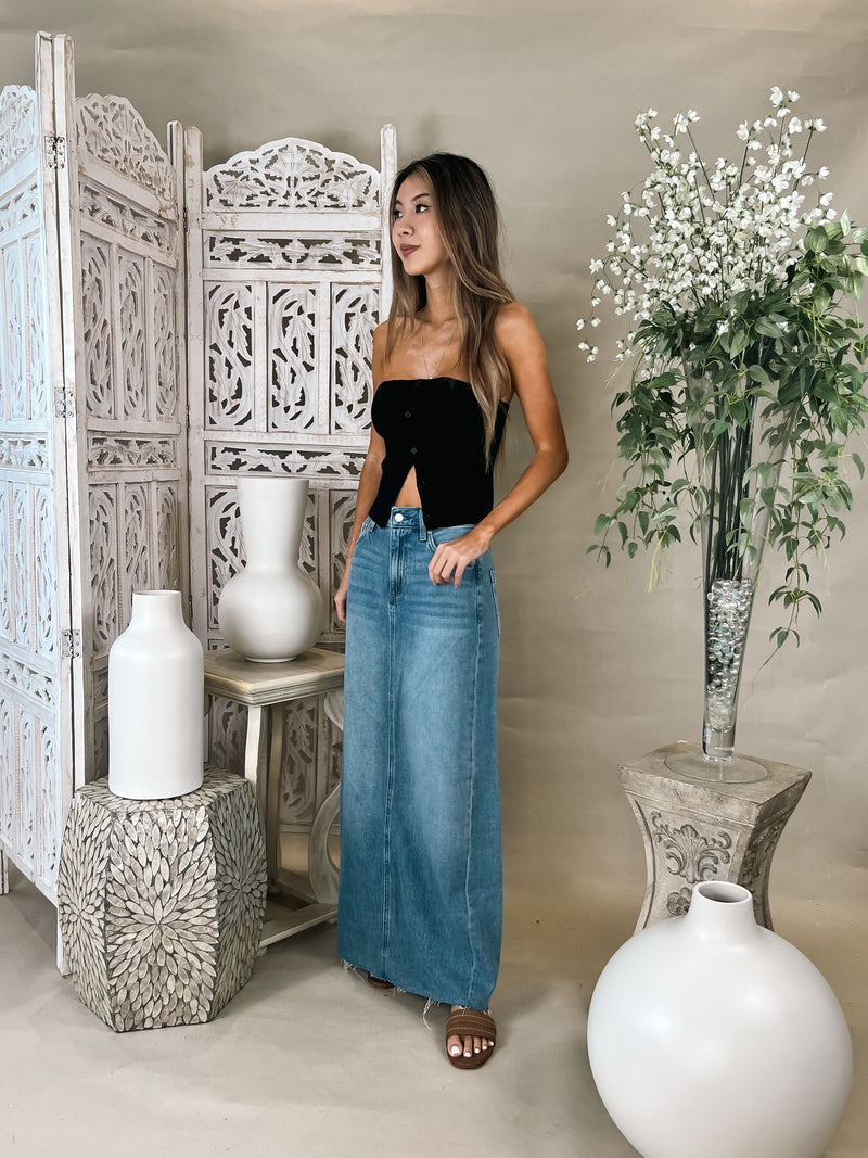 Pistola Raye Low Slung Maxi Skirt