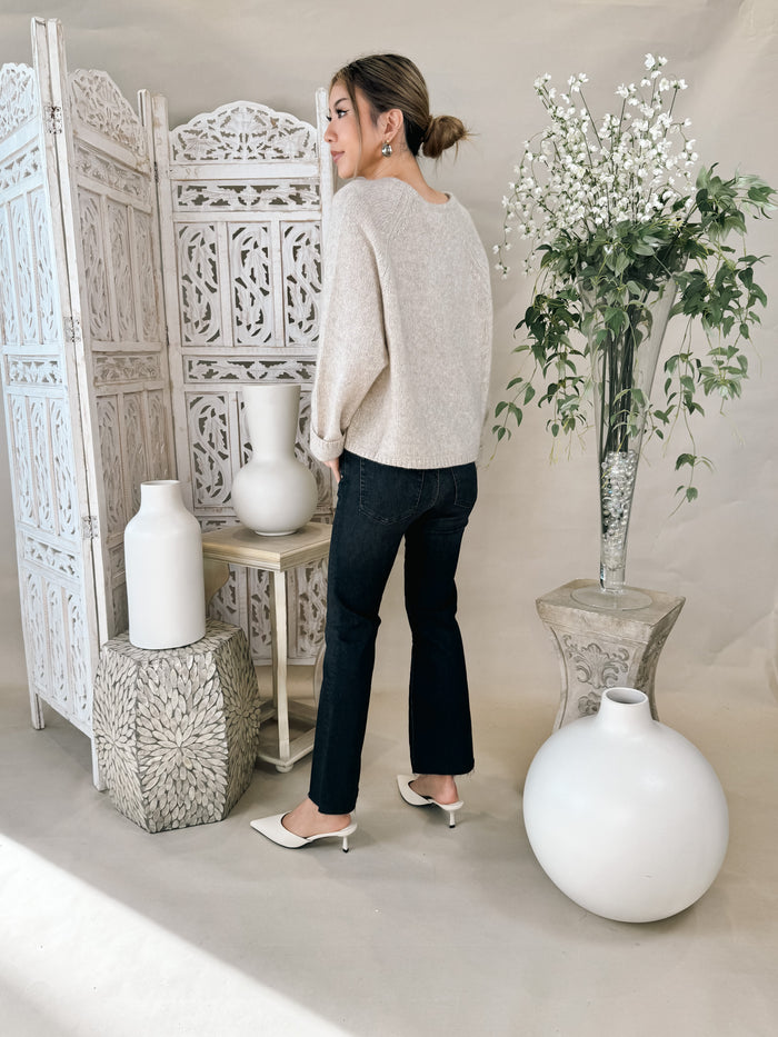 W. Cashmere Sierra Crew Neck Sweater