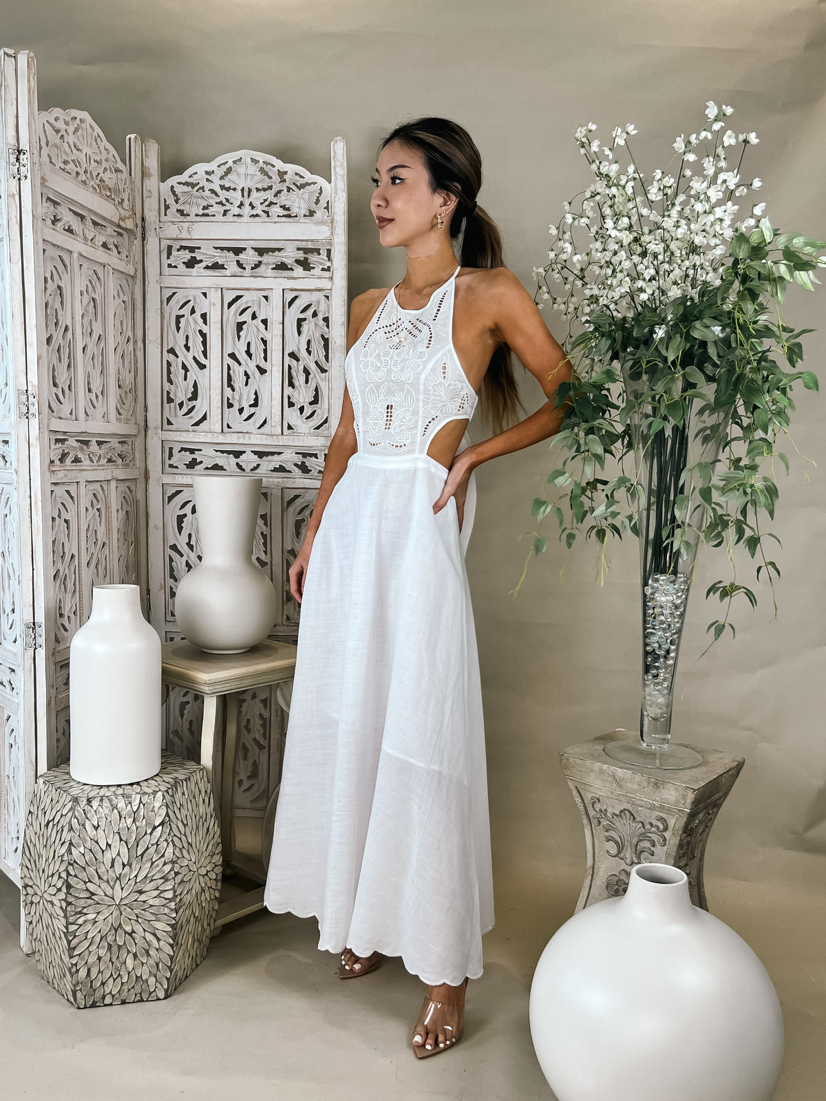 Karina Grimaldi Alexandria Midi Dress Karina Grimaldi Alexandria Midi Dress