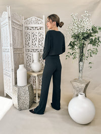 Stillwater The Hygge Rib Fold Over Pants