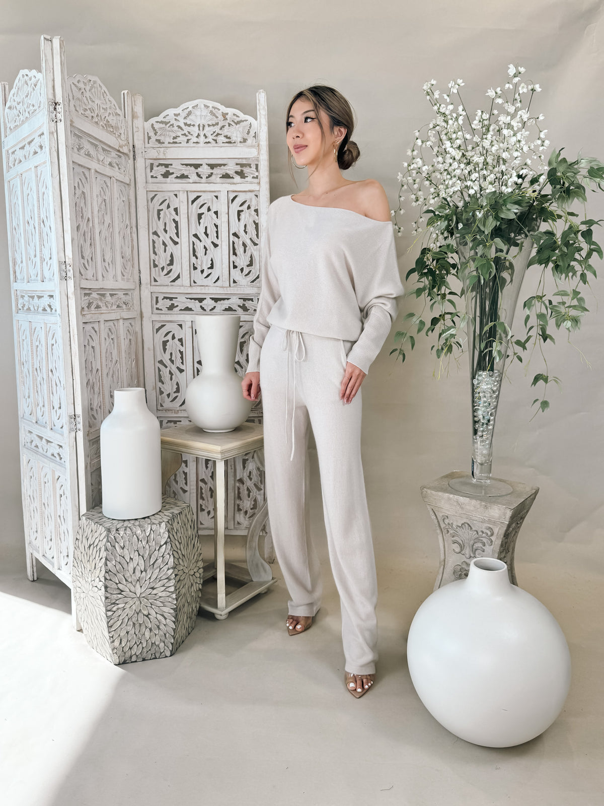 W. Cashmere Mimi Off-the-Shoulder Sweater