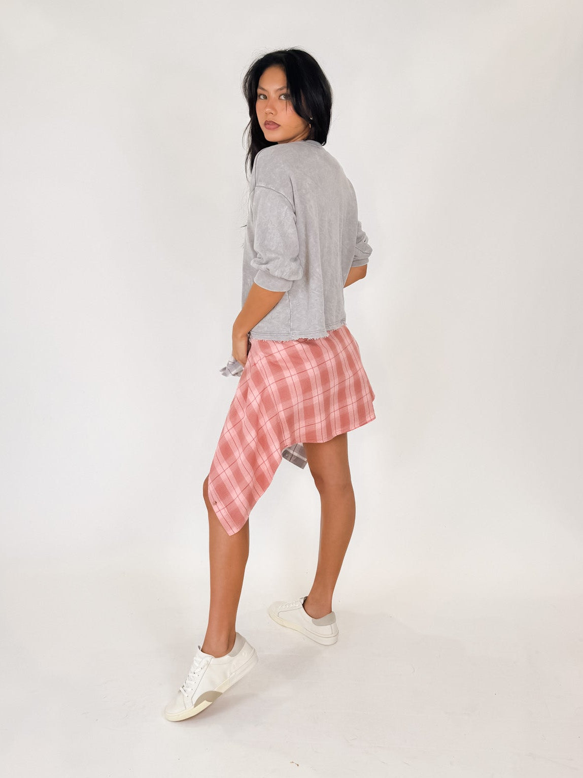 Michael Stars Julia Elbow Puff Sleeve Pullover