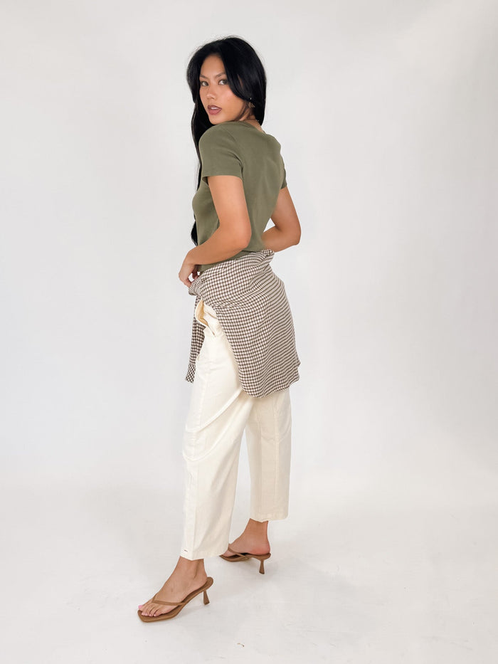 Michael Stars Mimi Crop Tee