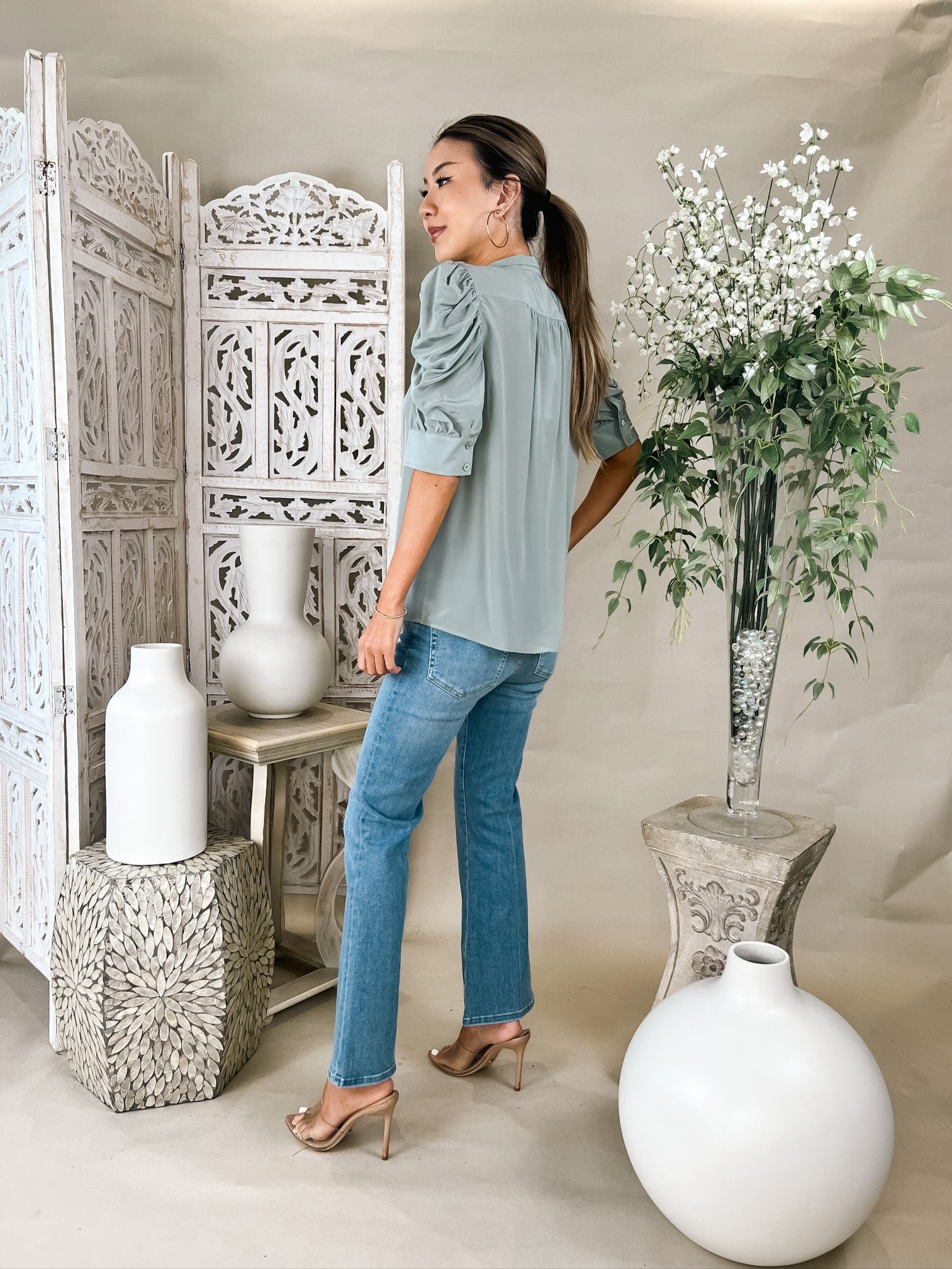 Frame Gillian Top – Mikinola