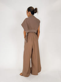 Elan Strapless Smocked Jumpsuit