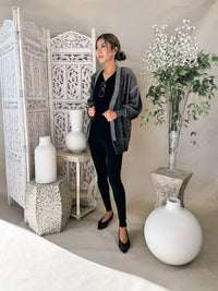 Elan Sweater Cardigan Ribbed