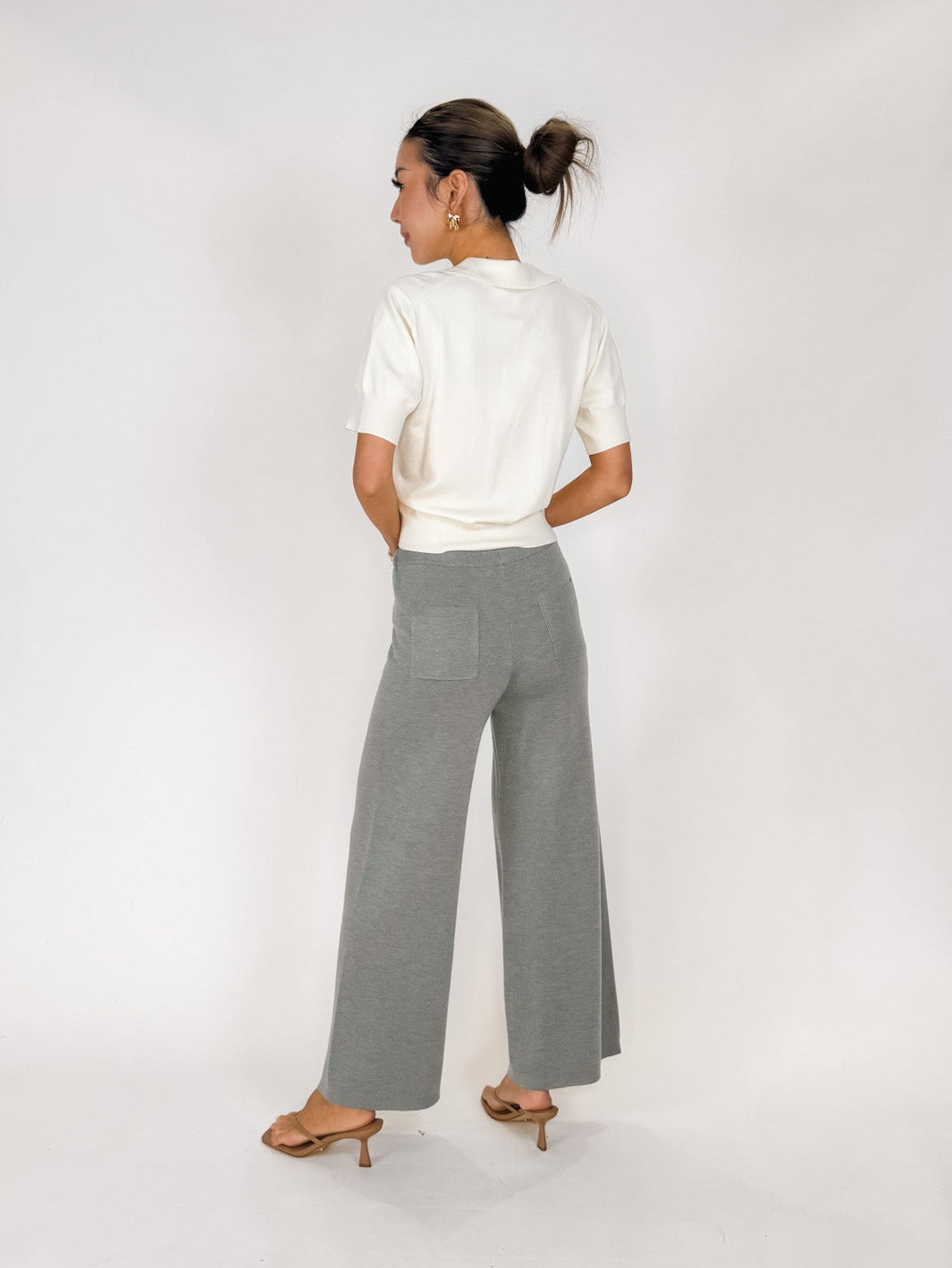 Splendid Christa Crop Sweater Pant