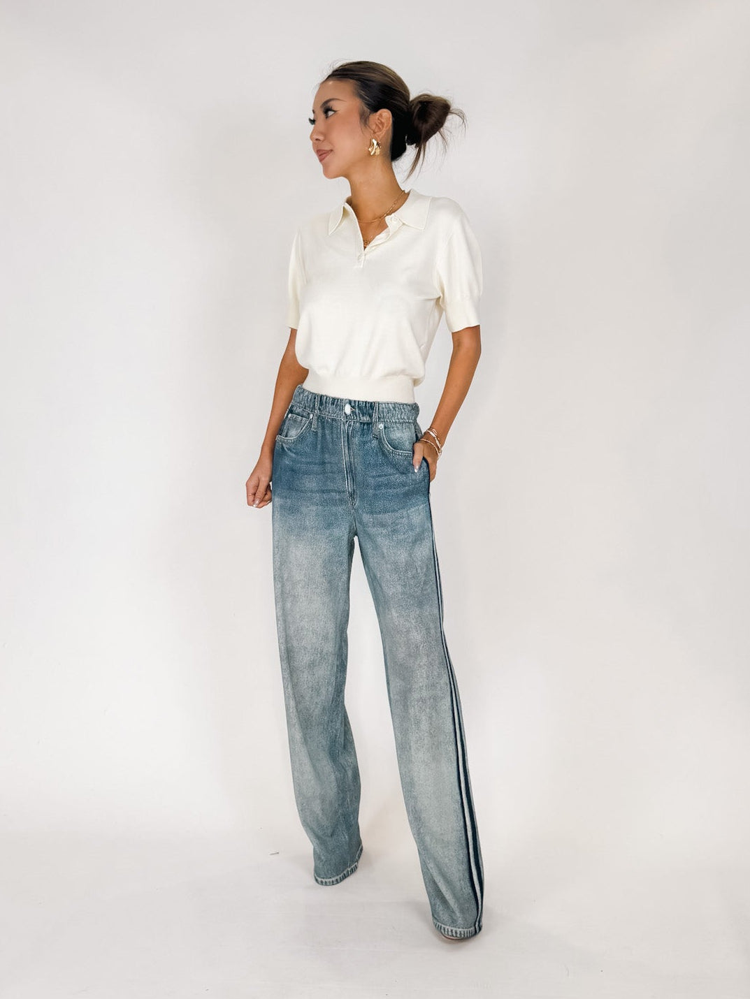 Splendid Christa Polo S/S Sweater
