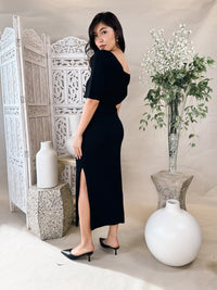 Karina Grimaldi Amber Knit Midi Dress
