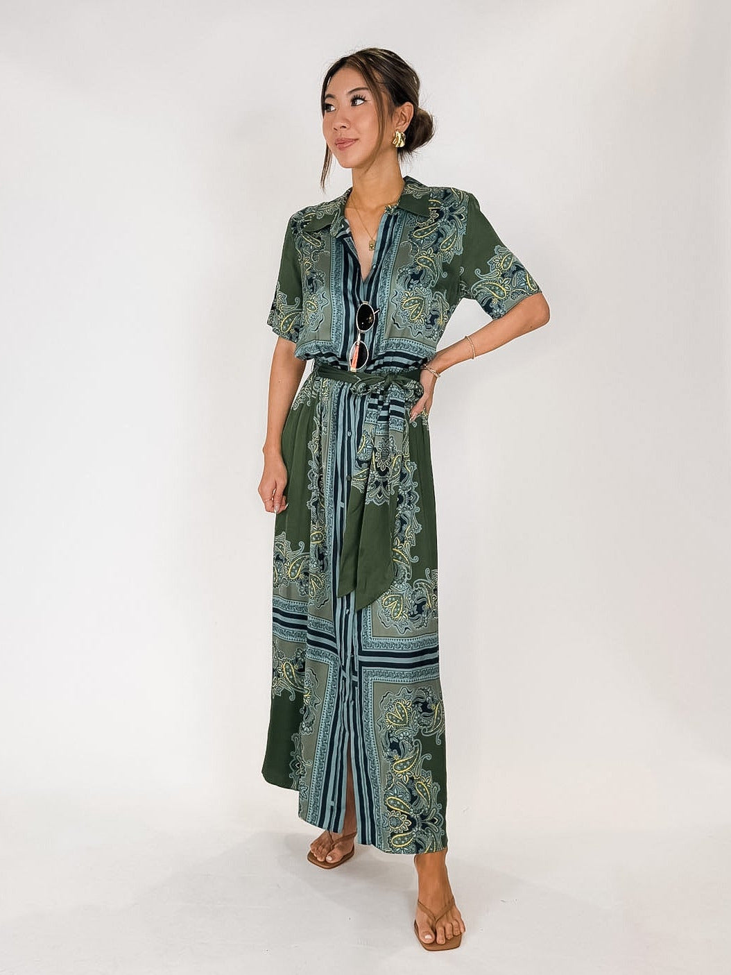 MISA Esmeralda Dress
