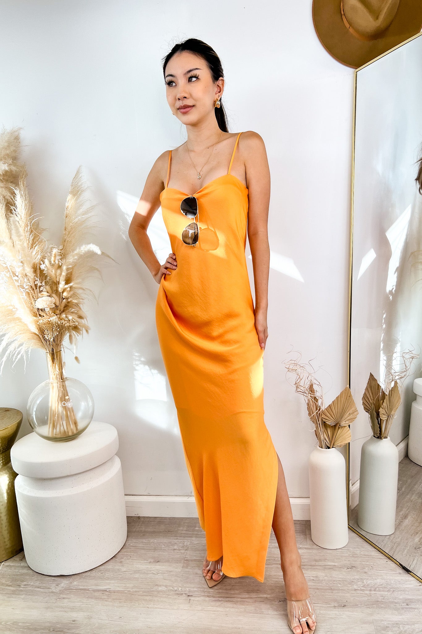 Iro hot sale orange dress