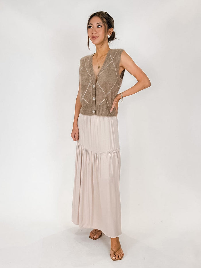 Bella Dahl Argyle Vest