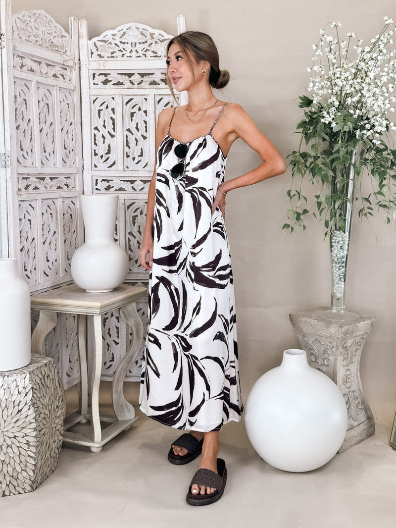 Bella Dahl Shirred Cami Maxi Dress