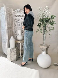 Rails Getty Twist Seam Wide Leg Jean